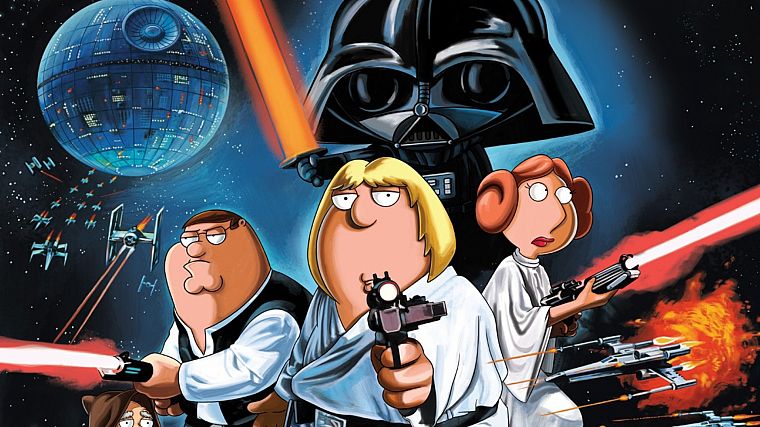 Звездные Войны, Family Guy - обои на рабочий стол
