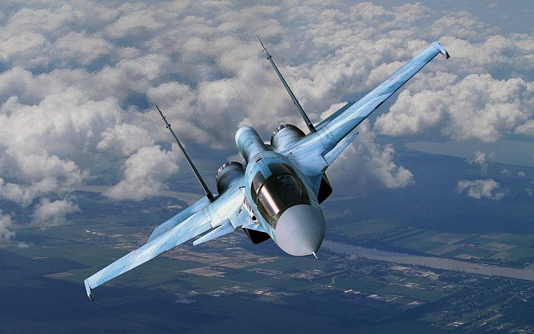 самолеты, Су- 34 - обои на рабочий стол