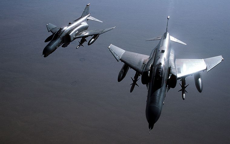 самолет, самолеты, F - 4 Phantom II - обои на рабочий стол