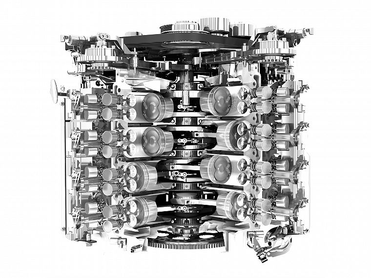 двигатели, двигатель V8 - обои на рабочий стол