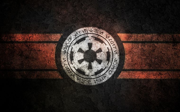 Звездные Войны, Герб, проржавевший, логотипы, Галактическая Империя - обои на рабочий стол