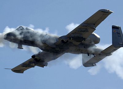 самолет, военный, бородавочник, А-10 Thunderbolt II - случайные обои для рабочего стола