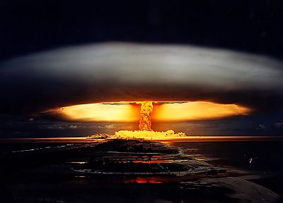 ядерные взрывы - оригинальные обои рабочего стола