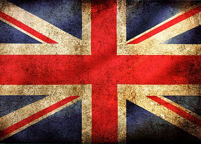 Британия, флаги - оригинальные обои рабочего стола