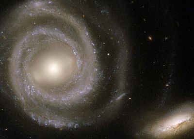 космическое пространство, звезды, галактики - оригинальные обои рабочего стола