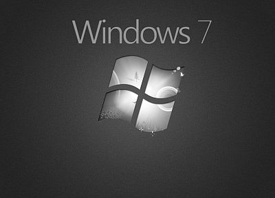 Windows 7, логотипы - оригинальные обои рабочего стола