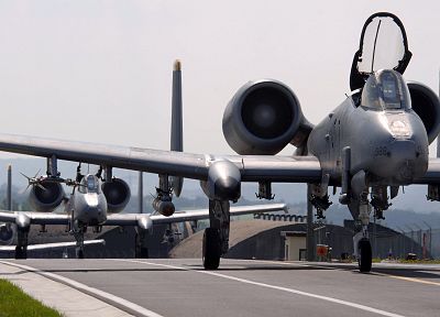 самолет, военный, транспортные средства, А-10 Thunderbolt II - случайные обои для рабочего стола