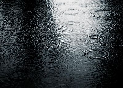 дождь, улица - обои на рабочий стол