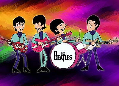 музыка, The Beatles - оригинальные обои рабочего стола