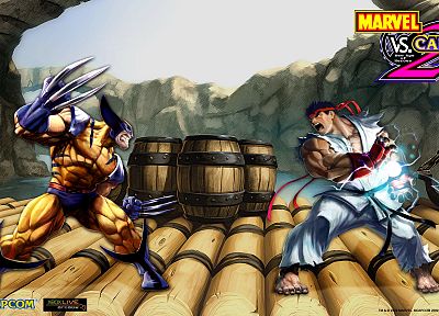 видеоигры, Street Fighter, Marvel против Capcom 2 - случайные обои для рабочего стола