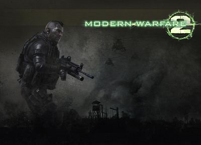 Modern Warfare 2 - копия обоев рабочего стола