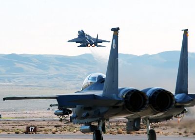 самолет, F-15 Eagle - копия обоев рабочего стола