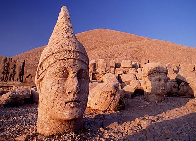 песок, скалы, Турция, Голова Аполлона - оригинальные обои рабочего стола