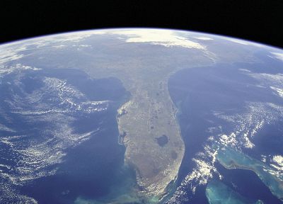 космическое пространство, Земля, Флорида - копия обоев рабочего стола