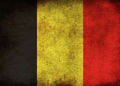 гранж, флаги, Бельгия - оригинальные обои рабочего стола