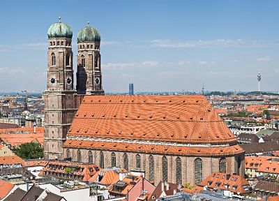 города, церкви, Мюнхен - похожие обои для рабочего стола