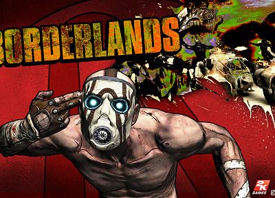 видеоигры, Borderlands - копия обоев рабочего стола
