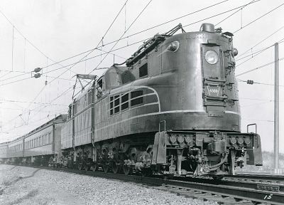 поезда, транспортные средства, локомотивы, GG1, Железная дорога Пенсильвании - обои на рабочий стол