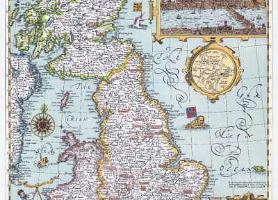 Британия, карты - оригинальные обои рабочего стола