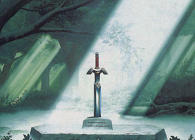 Легенда о Zelda, мастер меча - оригинальные обои рабочего стола