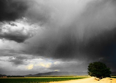 пейзажи, природа, дождь, буря, молния - случайные обои для рабочего стола
