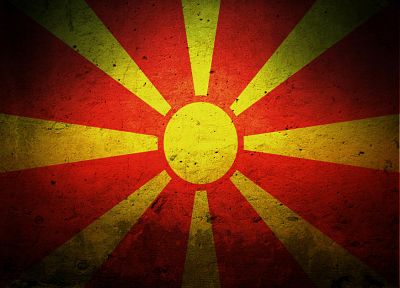 флаги, Македония - оригинальные обои рабочего стола