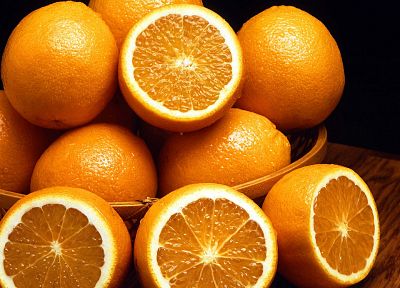 фрукты, апельсины - оригинальные обои рабочего стола