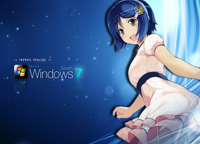 Windows 7, Мадобе Нанами, Microsoft Windows, ОС- загар - оригинальные обои рабочего стола