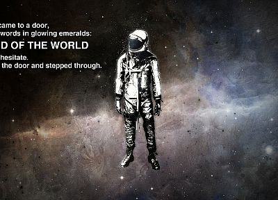 цитаты, астронавты, космонавт - оригинальные обои рабочего стола