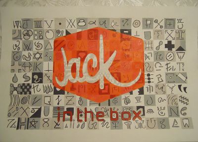 Джек в коробке, произведение искусства, рисунки - оригинальные обои рабочего стола