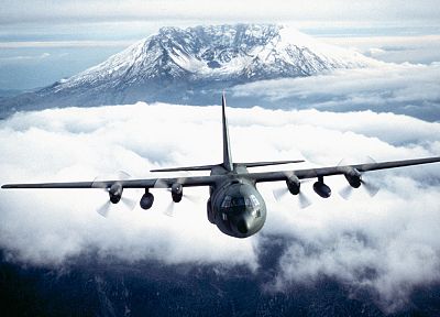 самолет, военный, С-130 Hercules - обои на рабочий стол