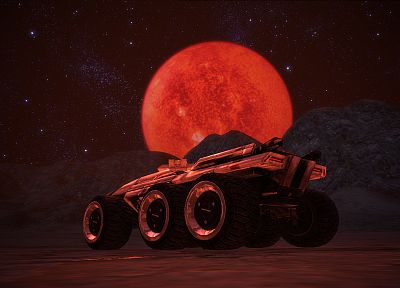 красный цвет, Mass Effect - копия обоев рабочего стола