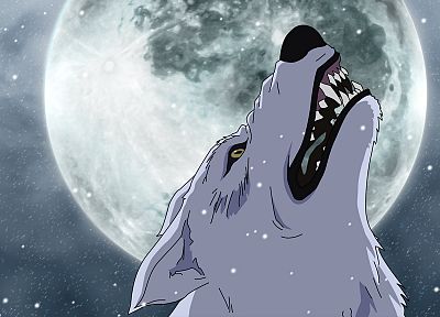 Луна, Волки Дождь, Киба, волки - случайные обои для рабочего стола