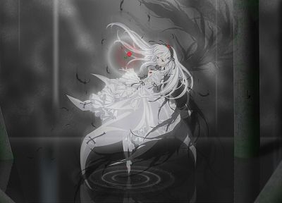 Rozen Maiden, Suigintou, аниме девушки - оригинальные обои рабочего стола