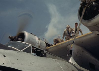 самолет, военный, Вторая мировая война, транспортные средства, PBY -5A Catalina - обои на рабочий стол
