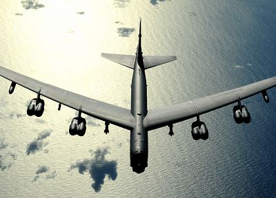самолет, военный, бомбардировщик, Б-52 Stratofortress, ВВС США, транспортные средства - обои на рабочий стол