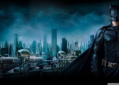 Бэтмен, Gotham City, Темный рыцарь - оригинальные обои рабочего стола