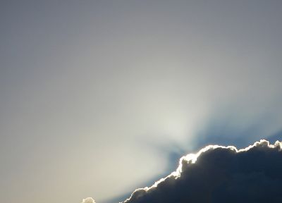 облака, Солнце, небо - обои на рабочий стол