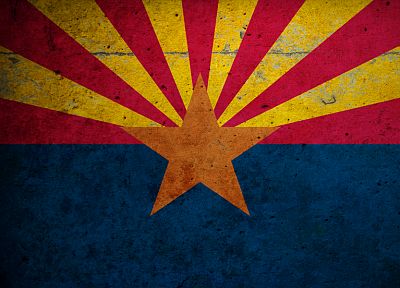 флаги, Аризона - оригинальные обои рабочего стола