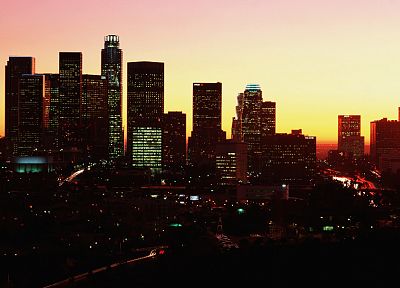 города, здания, Лос-Анджелес - обои на рабочий стол