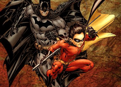 Бэтмен, Робин - похожие обои для рабочего стола