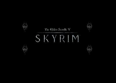 видеоигры, The Elder Scrolls V : Skyrim - оригинальные обои рабочего стола