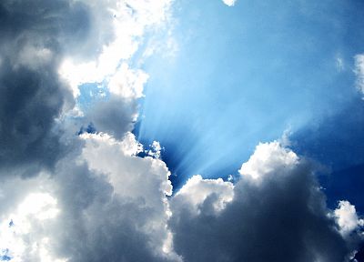 облака, DeviantART, произведение искусства, небо - случайные обои для рабочего стола