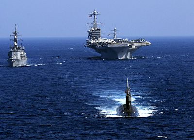 военный, подводная лодка, корабли, военно-морской флот, транспортные средства, авианосцы, линкоры - обои на рабочий стол