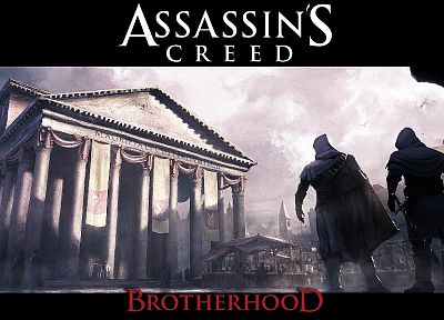 Assassins Creed, убийцы, братство - оригинальные обои рабочего стола