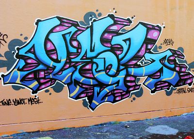 граффити, стрит-арт - копия обоев рабочего стола