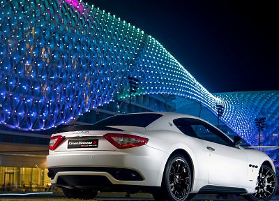 автомобили, Maserati, транспортные средства, белые автомобили - случайные обои для рабочего стола