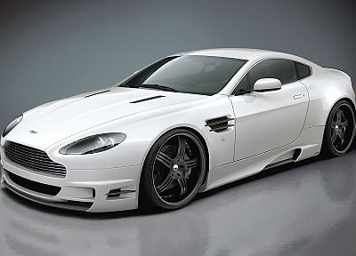 автомобили, Астон Мартин, транспортные средства, белые автомобили, Aston Martin V8 Vantage, Premier4509 - копия обоев рабочего стола