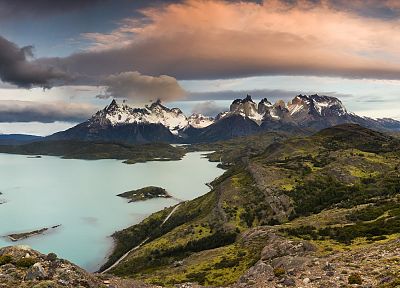 Чили, облака, Национальный парк, Пейн - случайные обои для рабочего стола