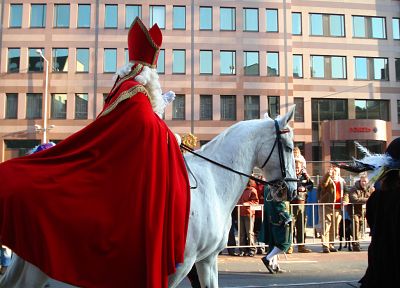 лошади, Синт Николас, Sinterklaas - оригинальные обои рабочего стола